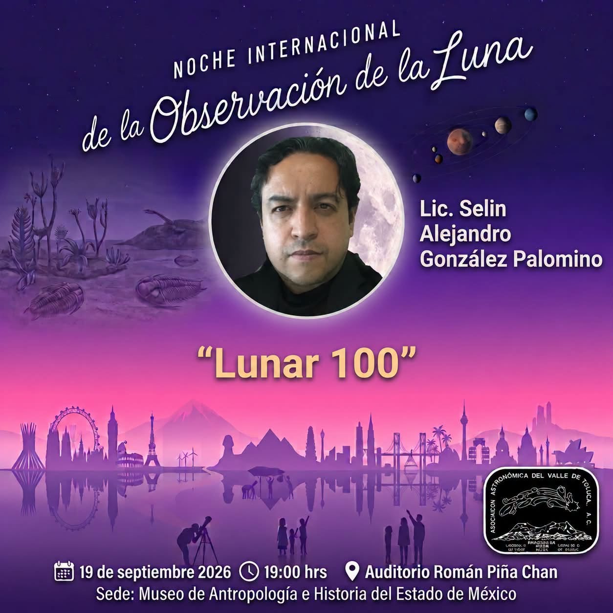 ✨ ¡LA CITA ES HOY! 🌕🔭