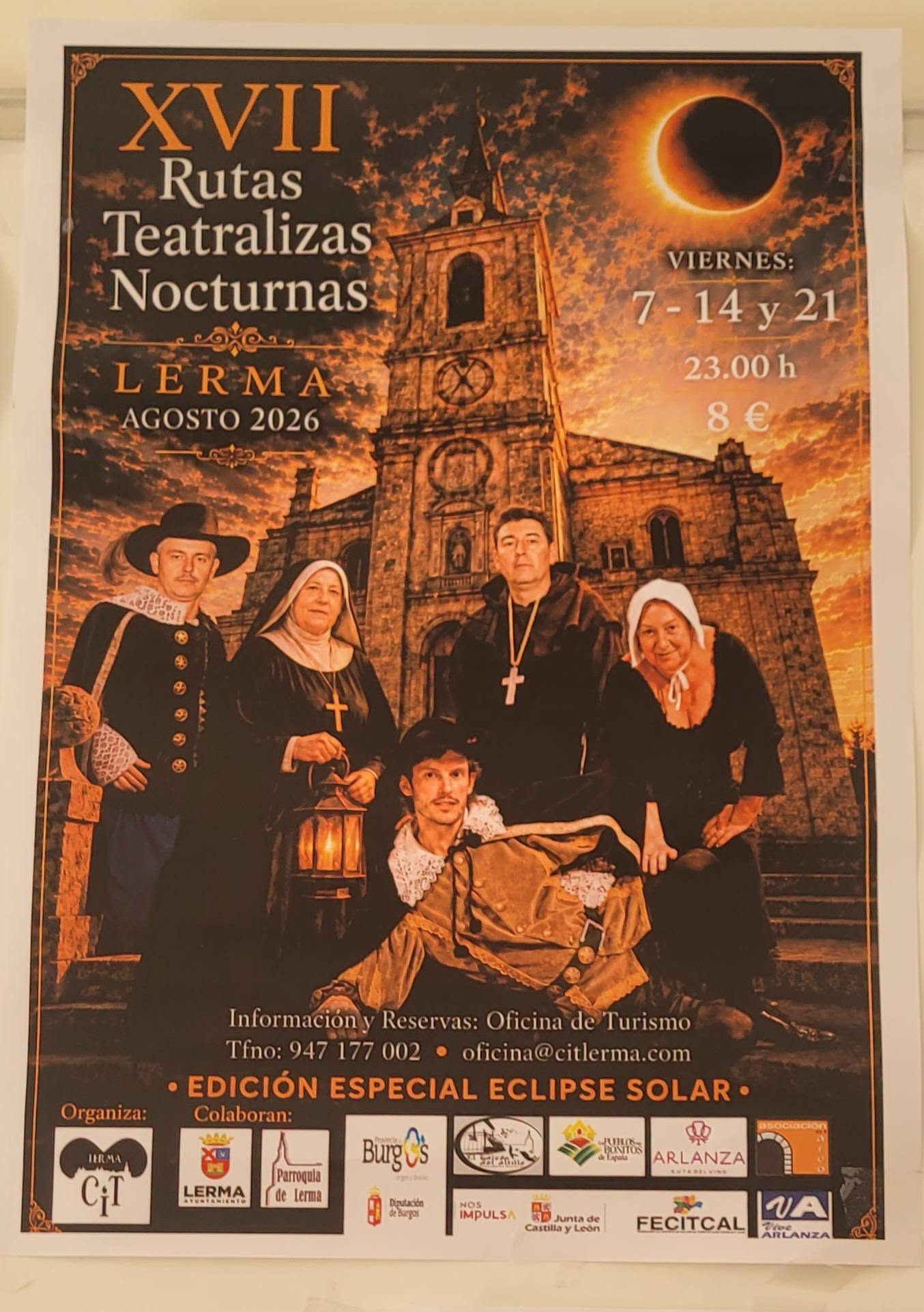 En la búsqueda de un sitio de observación del eclipse, hemos visto publicidad diversa promocionándolo.